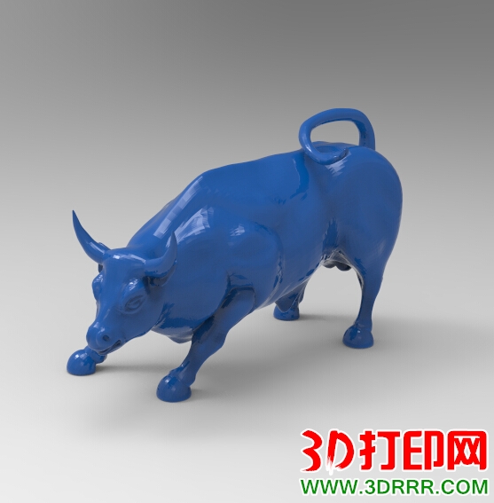 公牛3D打印模型免费下载