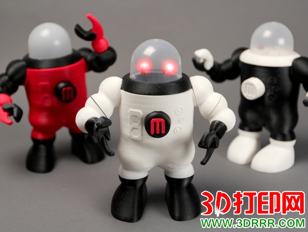 夏克博特机器人3D打印模型免费下载