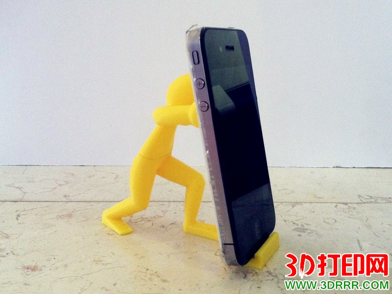小人手机支架3D打印模型