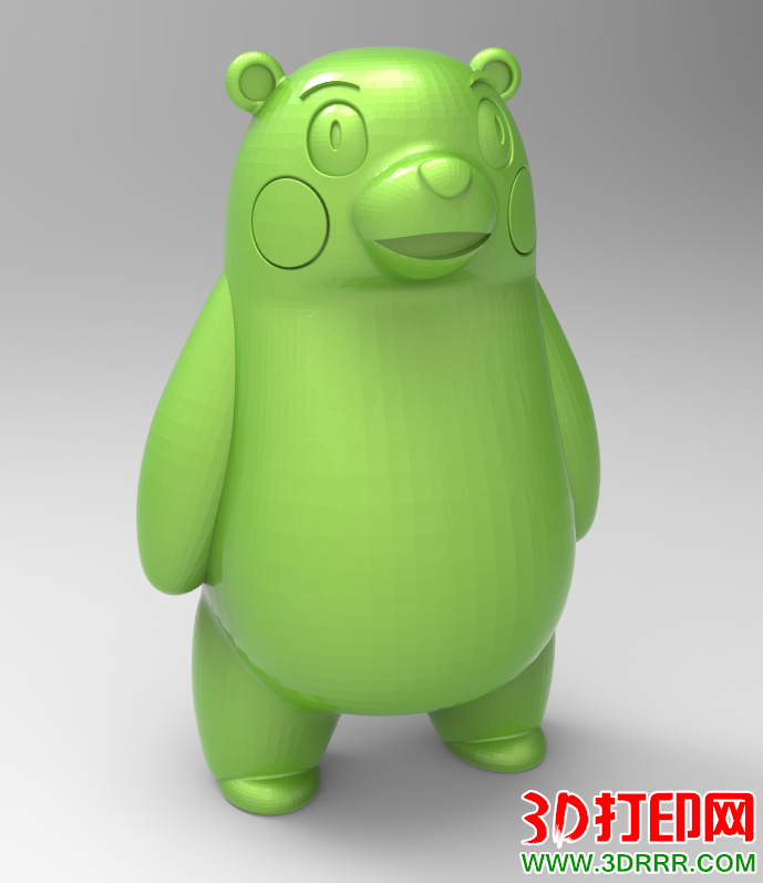 熊本熊3D打印模型