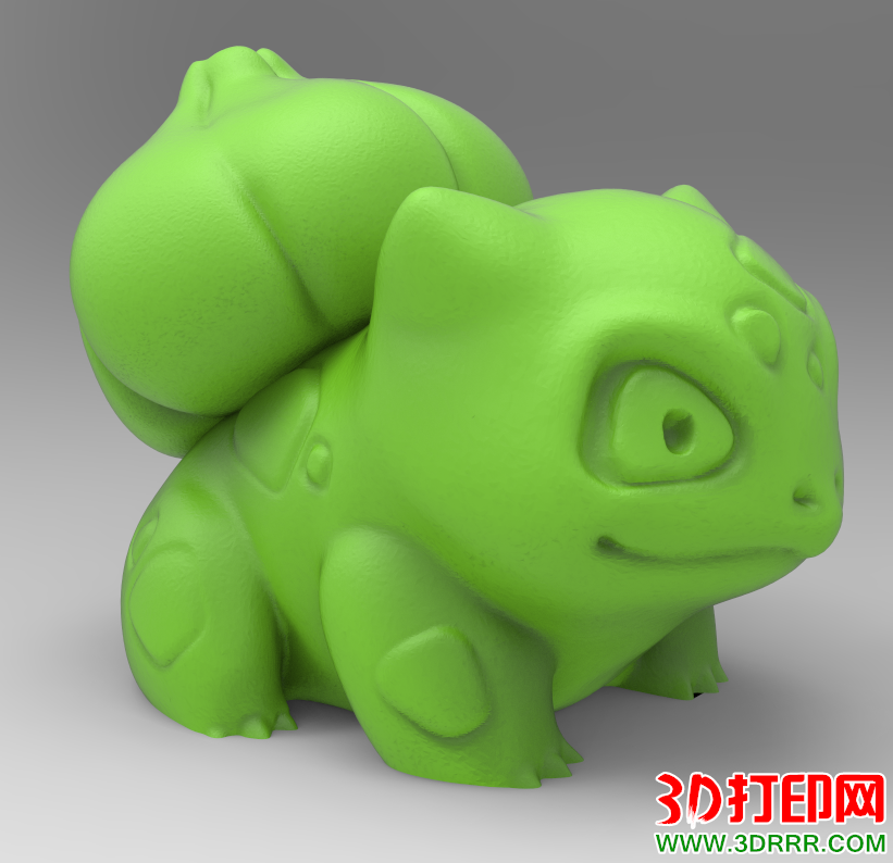 妙蛙种子+口袋妖怪3D打印模型