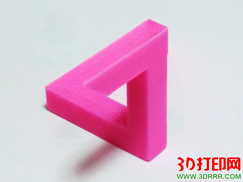 彭罗斯三角悖论3D打印模型