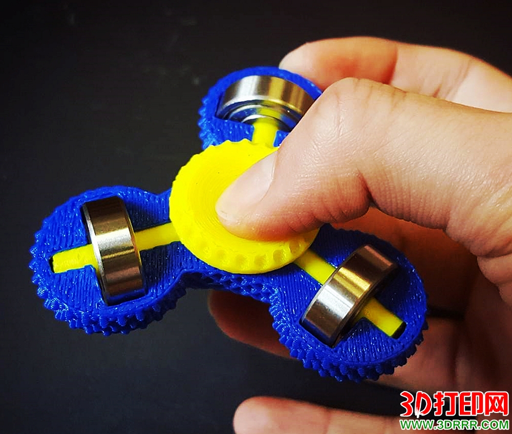 指尖陀螺3D打印