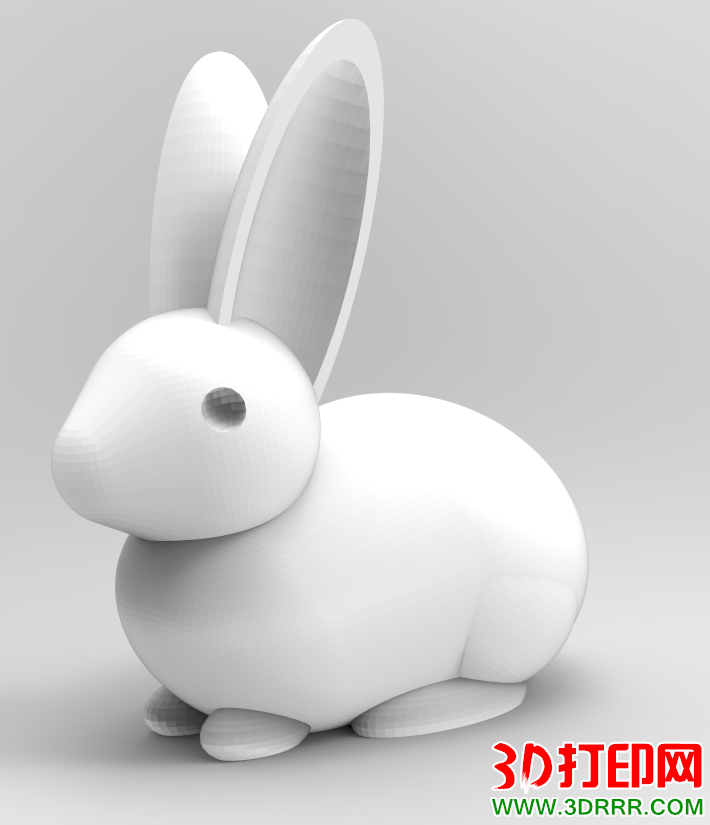 小兔子3D打印模型