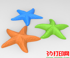 海星3D打印模型免费下载（STL格式）