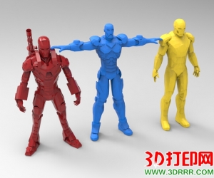 钢铁侠3D打印模型免费下载（STL格式）