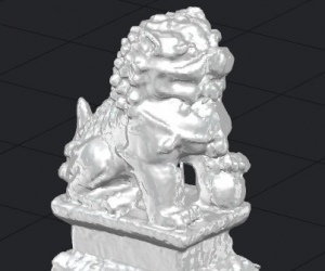 石狮3D打印模型免费下载