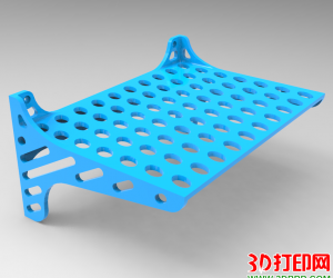 悬挂式展示架3D打印模型（STL格式）