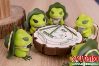 旅行青蛙3D打印模型免费下载（STL模型）