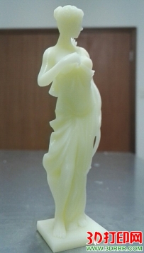 最新3D打印作品—女猎人，打印得很精细