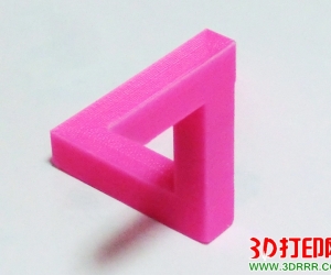 彭罗斯三角悖论3D打印模型免费下载（STL格式）