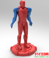 钢铁侠（高精度）3D打印模型免费下载（STL组装模型）