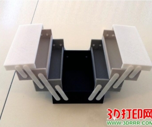 可折叠工具箱3D打印模型下载（STL格式）