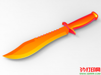 匕首3D打印模型免费下载（STL格式）
