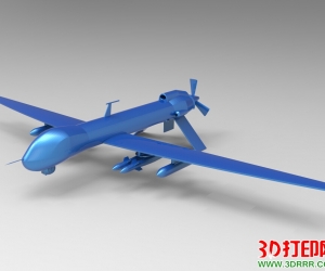 捕食者无人机3D打印模型免费下载（STL格式）
