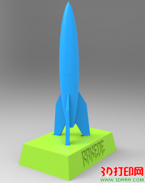火箭3D打印模型免费下载（*.STL文件）
