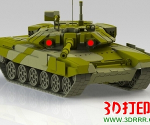 坦克3D打印模型下载（STL格式）