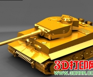 坦克3D打印模型下载