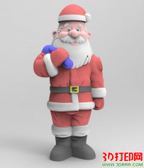 圣诞老人3D打印模型免费下载（STL+PRT）