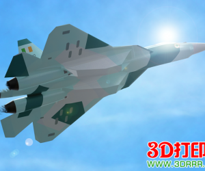 3D打印模型—苏-T50战斗机