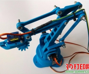 EEZY机器人手臂3D打印模型下载（STL可组装）