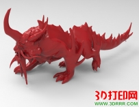 年兽3D打印模型免费下载（STL格式）