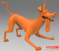 寻梦环游记中但丁狗3D打印模型下载（STL模型）