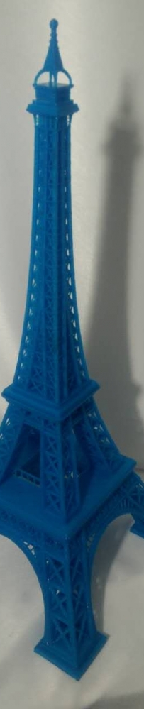 初来乍到3D打印作品，埃菲尔铁塔猫头鹰，多多包涵
