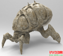星际争霸-自爆虫3D打印模型下载（OBJ文件）