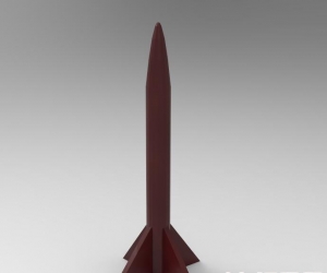 火箭3D打印模型免费下载(STL格式)