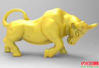 金牛（公牛）3D打印模型下载（高精度STL模型）