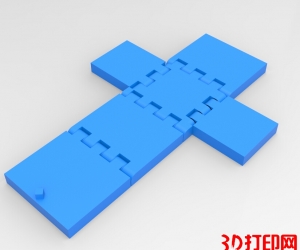 铰链盒子3D打印模型免费下载（STL格式）