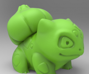 妙蛙种子-口袋妖怪3D打印模型（STL文件）