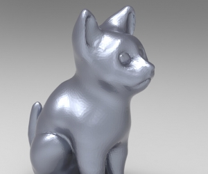 小猫3D打印模型免费下载（STL格式）