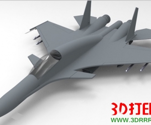 SU-35战机三维模型免费下载