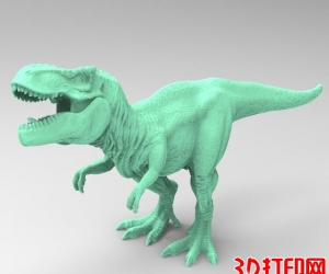 霸王龙3D打印模型下载（STL文件）